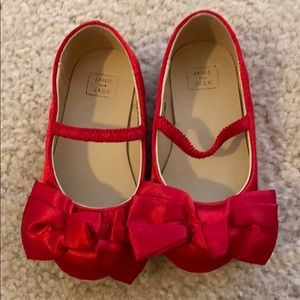 Janie and Jack Red Dress Shoes